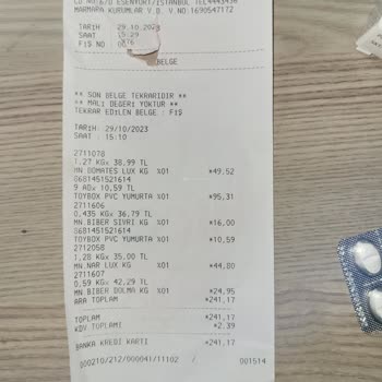 Trendyol Biçen Market Fiş Ve Tahsil Edilen Tutar Farkını İade Etmiyor