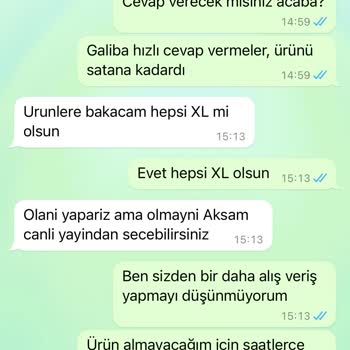 Mtmezat (Instagram) Mt Mezat Ürünleri Kalitesiz Çıktı