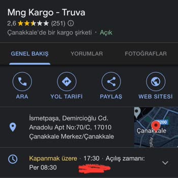 MNG Kargo Laubali Bir Tavırla Mesai Saati İçerisinde Müşteri Memnuniyetsizliği
