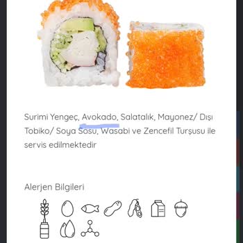 Sushico Ürün İçeriği Farkı