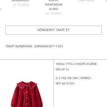 Kargoist Ve Zara Mağazası Kargo Elime Ulaşmadı