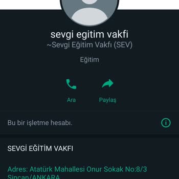 Sevgi Eğitim Vakfı Burs Başvurusu Geri Dönüş Sağlanmıyor