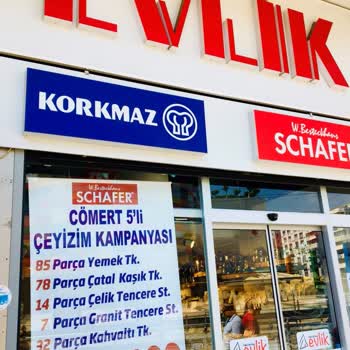 Korkmaz Mutfak Eşyaları K****** S****** Bayisi Teşhir K****** Air Vitra Ve A887 Airfrey Satışı