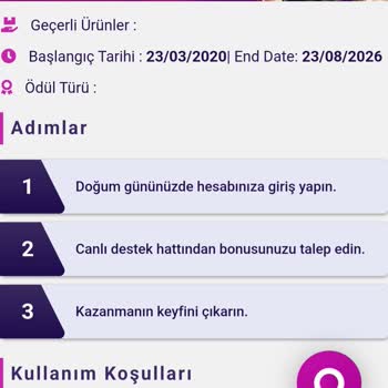 Onwin Bahis 1660₺ Doğum Günü Bonusum Tanımlanmadı