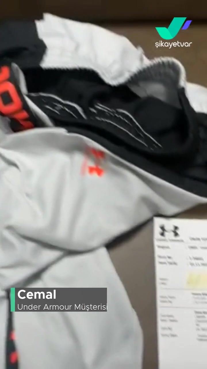 Under Armour Problemli Ürünün İade Talebinin Reddi videonun kapak resmi