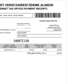 Mtv Ödeme (mtvodeme.com.tr) MTV Fazla Ücret Çekimi