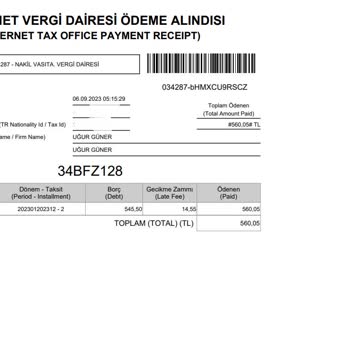 Mtv Ödeme (mtvodeme.com.tr) MTV Fazla Ücret Çekimi