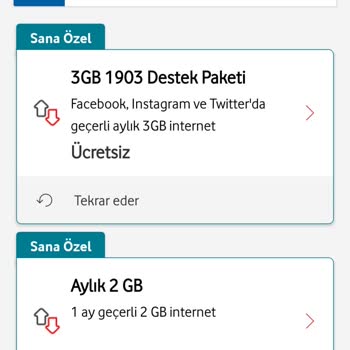 Vodafone Ücretsiz Denilen Paketlerden Ücret Kesti