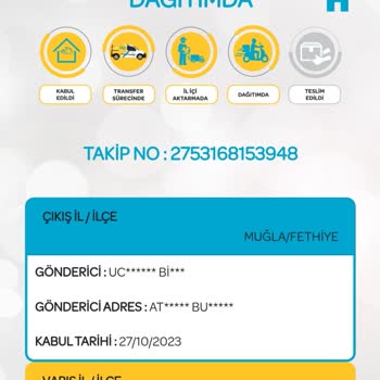 PTT Kargonun 6 Gün Olmasına Rağmen Gelmemesi