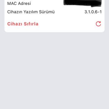 ECA Kablosuz Akıllı Oda Termostatı Güncelleme Sonrası Cihazı Tanımıyor