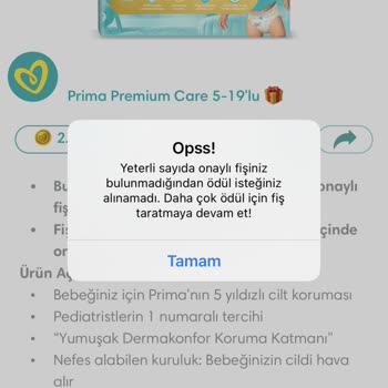 Prima Ödül Bez Vermiyor
