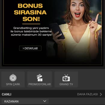 Grandbetting Ödememi Kullanamıyorum 3000 TL