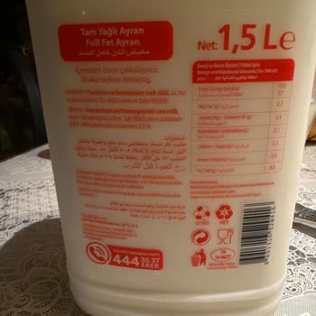 Eker Ayran Değişmiş, Kıvam Ve Lezzeti