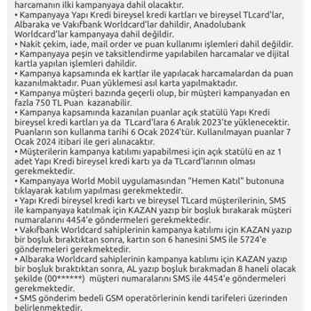 Worldcard Yanıltıcı Bonus Reklamı