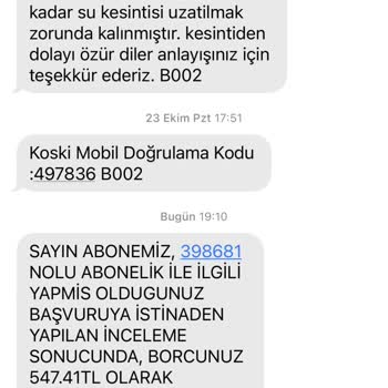 Konya Büyükşehir Belediyesi Yüksek Ve Hatalı Su Faturası