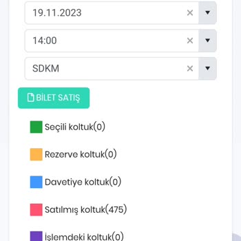 Kocaeli Büyükşehir Belediyesi Online Bilet Problemi