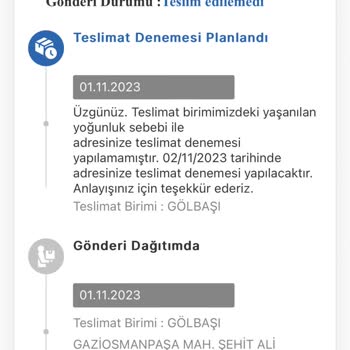 MNG Kargo Evde Olduğum Halde Kargomu Teslim Etmedi