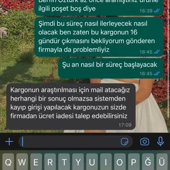 Sürat Kargo Kargomu Kaybetti M