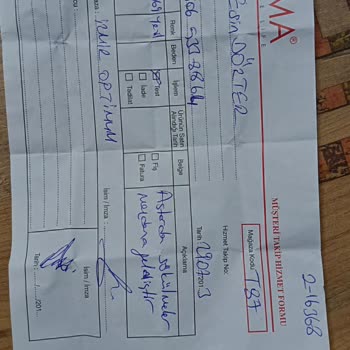 Chima Kalitesiz Ürün Şikayeti