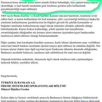 İş Bankası Kredi Kartı Güvenlik Açığı!