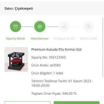 Çiçek Sepeti İle Yaşadığım Sorun