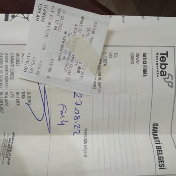 Teba Kettle Su Isıtıcısı Garanti Suresi İçerisinde Bozuldu