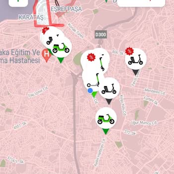 Martı Moped Harita Hatası