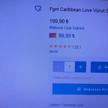 Watsons Card İle İndirim Fiyatı Ve Kasa Fiyatının Uyuşmaması