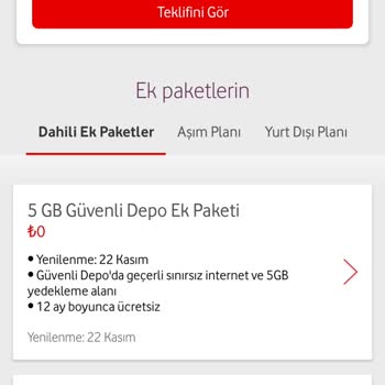 Vodafone Faturasında Haksız Ücretlendirme