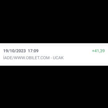 Obilet 15 Saatte İptal Edilen Bilet Ücretini İade Etmiyor