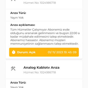 Kablo TV Müşteri Memnuniyeti Sıfır
