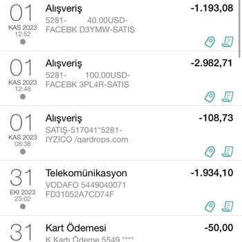 Facebook Hesabımdan Para Çekildi