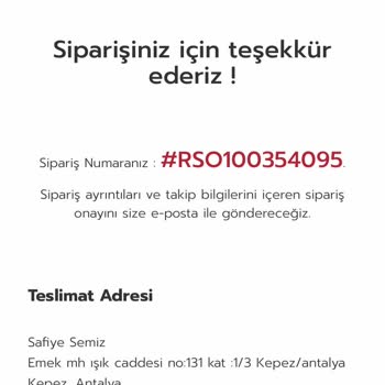 Rossmann Ürün Göndermiyor İade Başlatayım Almadığım Ürünlere612 Verdim