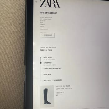 Zara Kayıp Ya Da Hasarlı Kargo