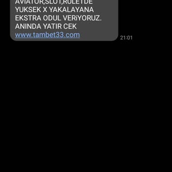 Vodafone Sürekli Engellediğim Numaralardan Kumarhane İletisi Geliyor