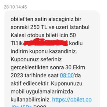 Obilet.com Yanıltıcı Reklam