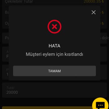 Kolaybet 20 Bin Tl Vermiyor