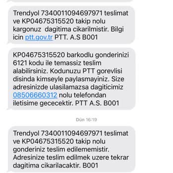 İşini Yapmayan PTT Kargo Görevlileri
