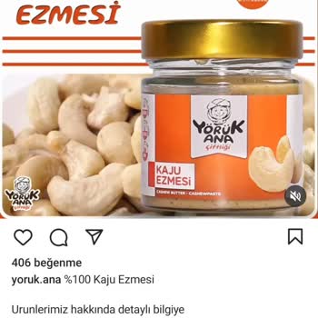 Yörük Ana Çiftliği Kaju Ezmesinde Leblebi Tozu Ne Alaka!