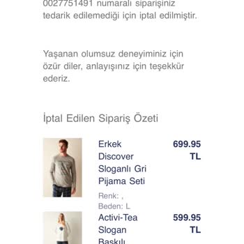 Penti Firmasının Satışta Gösterdiği Ürünleri Tedarik Edememesi