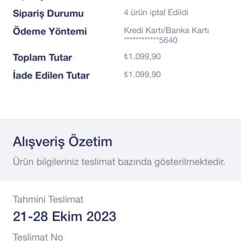 Penti Firmasının Satışta Gösterdiği Ürünleri Tedarik Edememesi