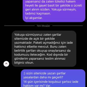 Gece İncisi 1 Haftadır Ücret İadem Yapılmıyor