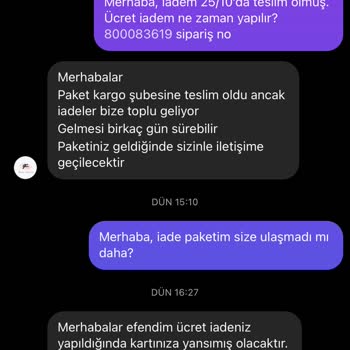 Gece İncisi 1 Haftadır Ücret İadem Yapılmıyor