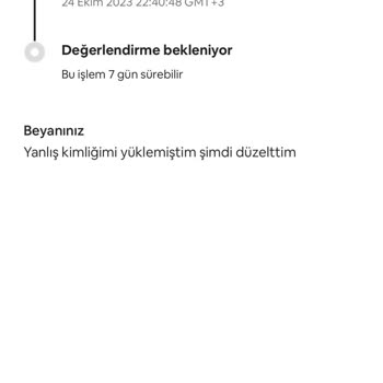 Airbnb Kimlik İtiraz Süresi