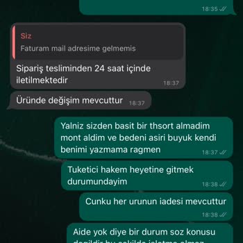 Clsema Organizasyon Sorunu Olan Bir İsletme Tüketici Olarak İade İstiyorum