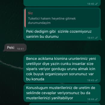 Clsema Organizasyon Sorunu Olan Bir İsletme Tüketici Olarak İade İstiyorum