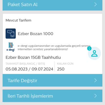 Türk Telekom Ezber Bozan 1000 Tarifesi Şikayeti