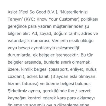 Xslot Kazandığım Parayı Çekemiyoruz