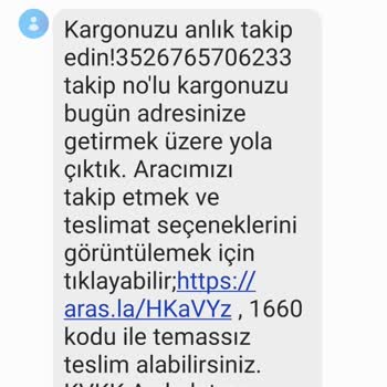 Aras Kargo Begonya, Ücretini Aldığı Hizmeti İfadan Kaçmaktadır