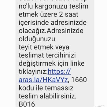 Aras Kargo Begonya, Ücretini Aldığı Hizmeti İfadan Kaçmaktadır